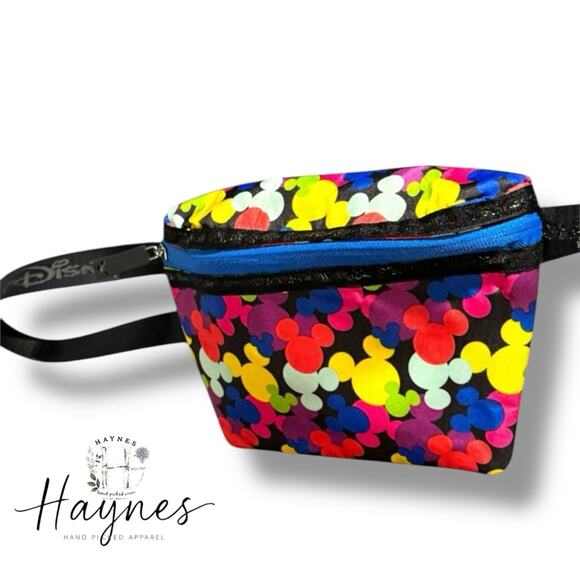 187. DISNEY WORLD EXCLUSIVE | Colorful Mickey Mouse Adjustable Belt Bag - Picture 3 of 8